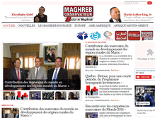 Tablet Screenshot of maghreb-observateur.com